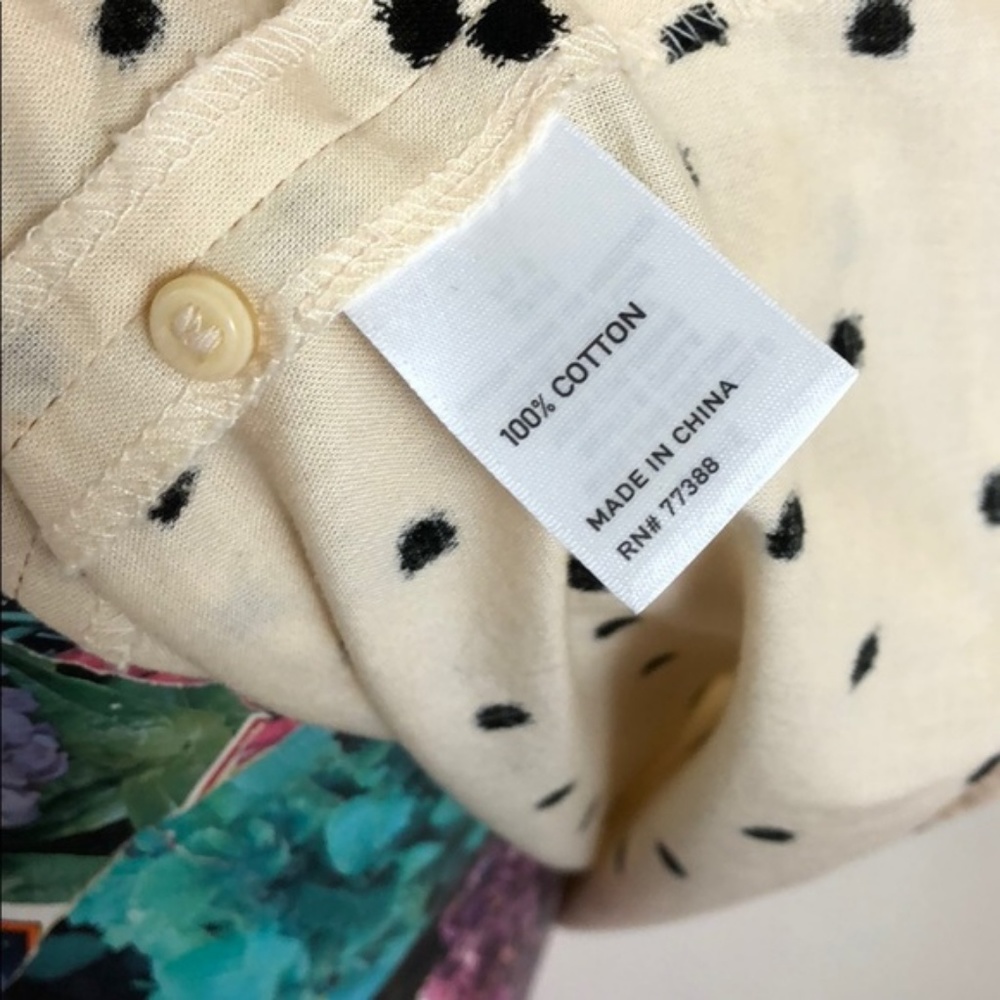 Madewell Scattered Polka Dot Tank Top Cami Broadwa - Picture 7 of 8
